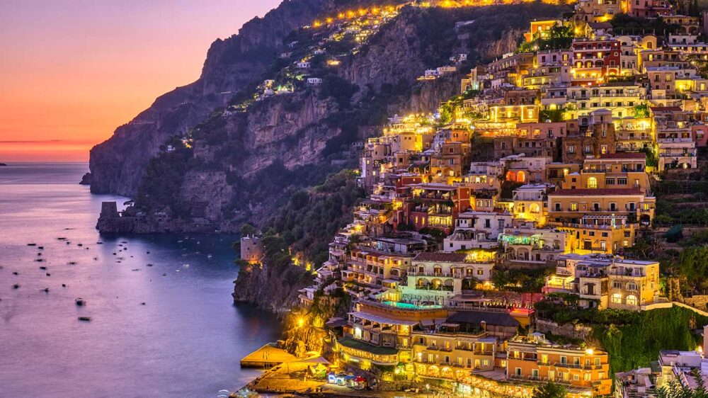 Tour Serata Dorata a Positano